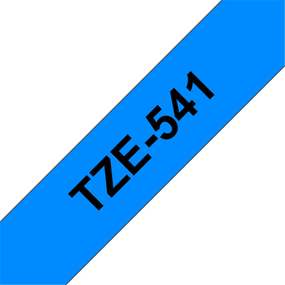 Brother TZE-541 ruban d'étiquette Noir sur bleu