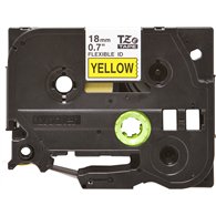 Brother TZE-FX641 ruban d'étiquette Noir sur jaune TZ