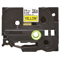 Brother TZE-FX651 ruban d'étiquette Noir sur jaune TZ