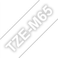 Brother TZE-M65 ruban d'étiquette Transparent