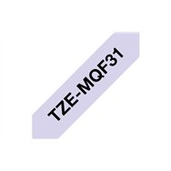 Brother TZE-MQF31 ruban d'étiquette Noir