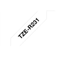 Brother TZE-R231 ruban d'étiquette Noir sur blanc