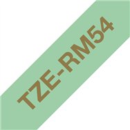 Brother TZE-RM54 ruban d'étiquette Couleur or sur menthe