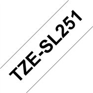 Brother TZESL251 ruban d'étiquette Noir sur blanc