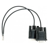QNAP CAB-CONSOLE-RSRJ11-0M2 câble Série Noir 0,2 m RJ-11 2 x RS-232
