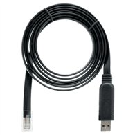 QNAP CAB-CONSOLE-URJ45-1M8 câble USB 1,8 m RJ-45 USB A Noir