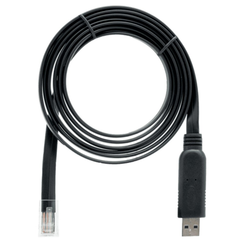 QNAP CAB-CONSOLE-URJ45-1M8 câble USB 1,8 m RJ-45 USB A Noir