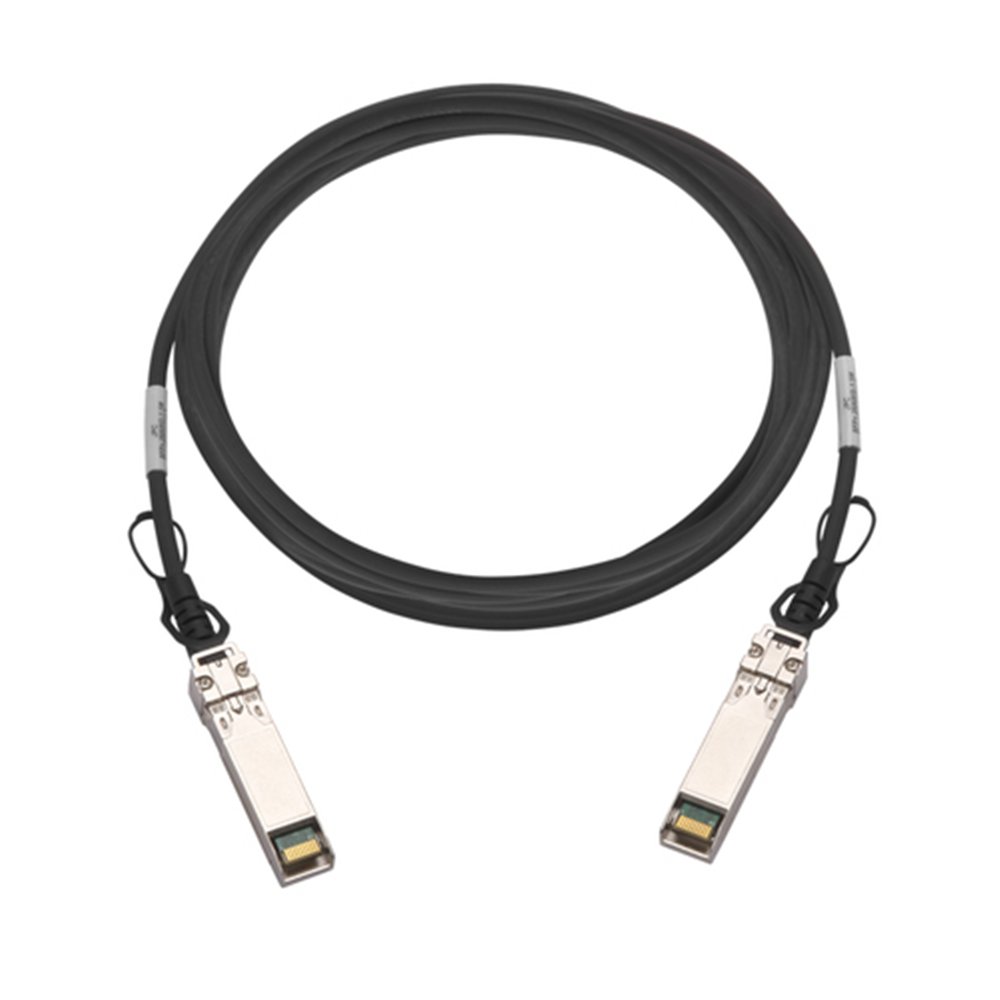 QNAP CAB-DAC15M-Q28B4 câble InfiniBand et à fibres optiques 1,5 m QSFP28 Noir