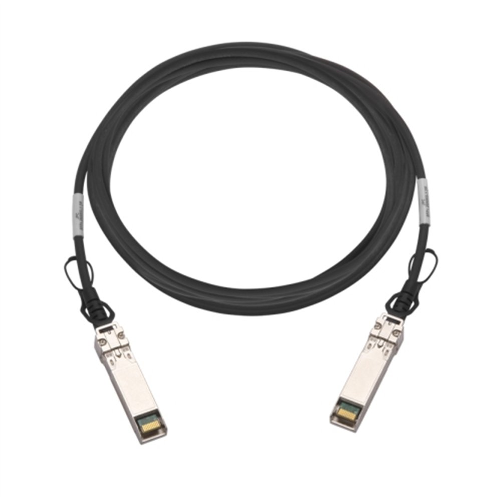 QNAP CAB-DAC30M-SFP28 câble InfiniBand et à fibres optiques 3 m QSFP28 Noir