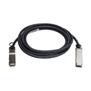 QNAP CAB-NIC40G30M-QSFP câble InfiniBand et à fibres optiques 3 m QSFP+ Noir