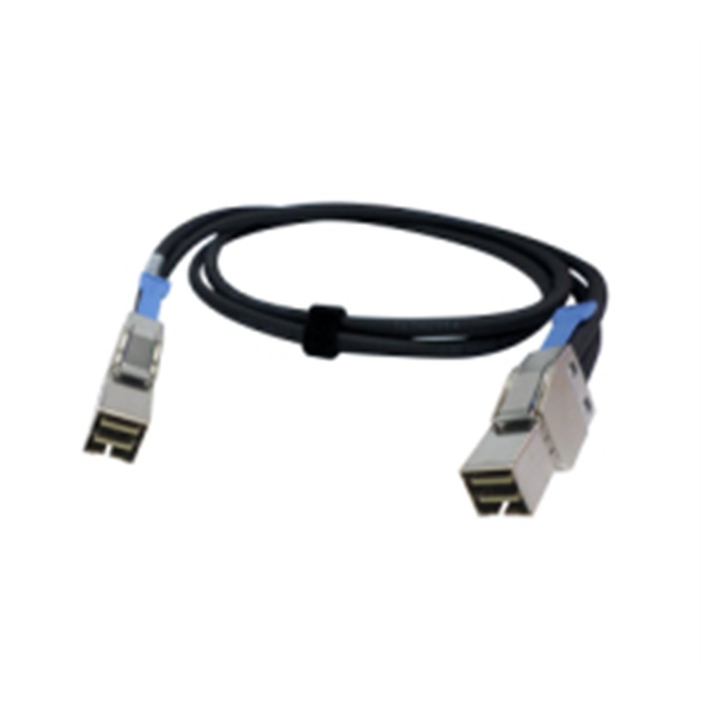 QNAP CAB-PCIE10M-8644-4X câble Serial Attached SCSI (SAS) 1 m Noir
