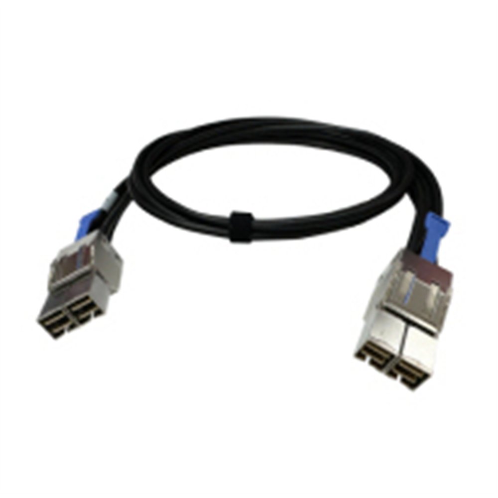 QNAP CAB-PCIE10M-8644-8X câble Serial Attached SCSI (SAS) 1 m Noir