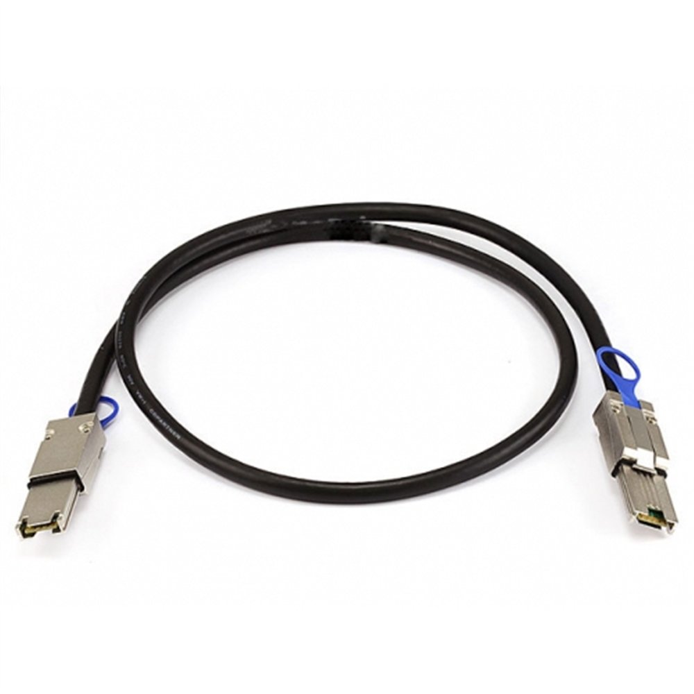 QNAP CAB-SAS10M-8088 câble Serial Attached SCSI (SAS) 1 m Noir