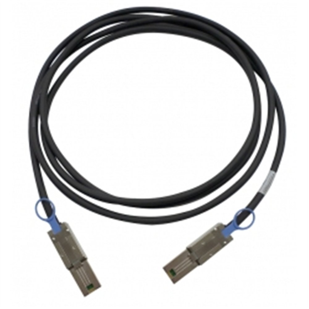 QNAP CAB-SAS20M-8088 câble Serial Attached SCSI (SAS) 2 m Noir