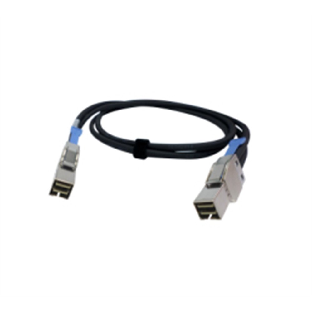 QNAP ???-SAS20M-8644 2 m Noir, Métallique