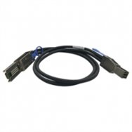QNAP CAB-SAS20M-8644-8088 câble Serial Attached SCSI (SAS) 2 m Noir, Métallique