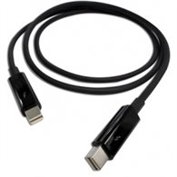 QNAP CAB-TBT20M Câble Thunderbolt 1 m Noir