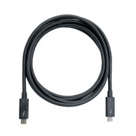 QNAP CAB-TBT4-2M Câble Thunderbolt 40 Gbit/s Noir