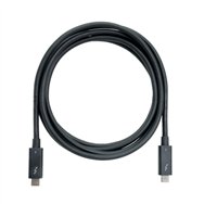 QNAP CAB-TBT4-2M Câble Thunderbolt 40 Gbit/s Noir