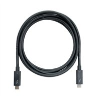 QNAP CAB-TBT4-2M Câble Thunderbolt 40 Gbit/s Noir