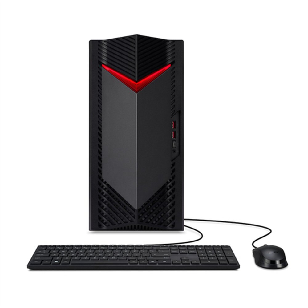 Acer NITRO 50 N50-660 Intel Core Ultra 7 265F 32 Go DDR5-SDRAM 1 To SSD NVIDIA GeForce RTX 5060 Windows 11 Home Bureau PC Noir,