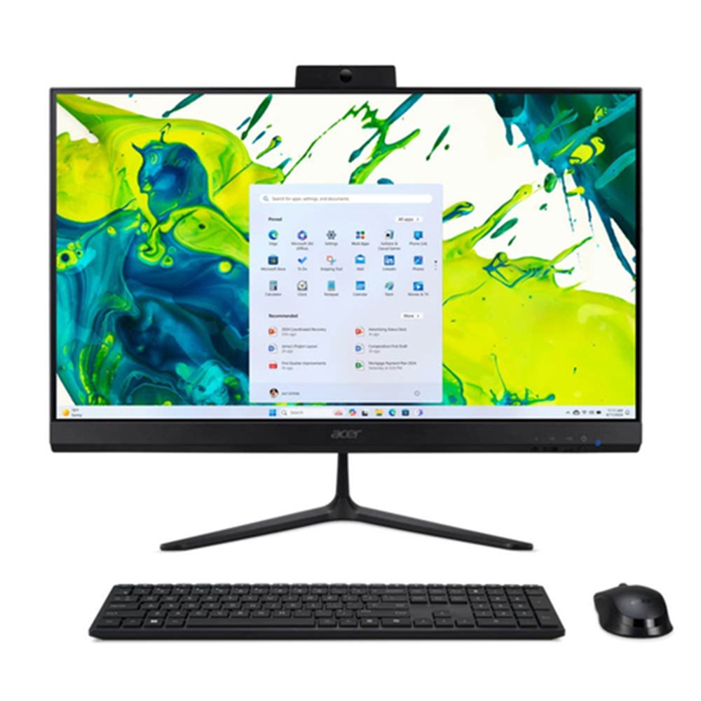 Acer Aspire C24-2G Intel Core 5 120U 60,5 cm (23.8") 1920 x 1080 pixels PC All-in-One 16 Go DDR4-SDRAM 512 Go SSD Windows 11