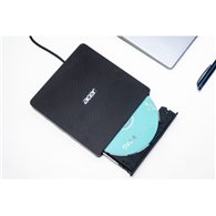 Acer Portable DVD Writer AXD001 lecteur de disques optiques DVD±RW Noir