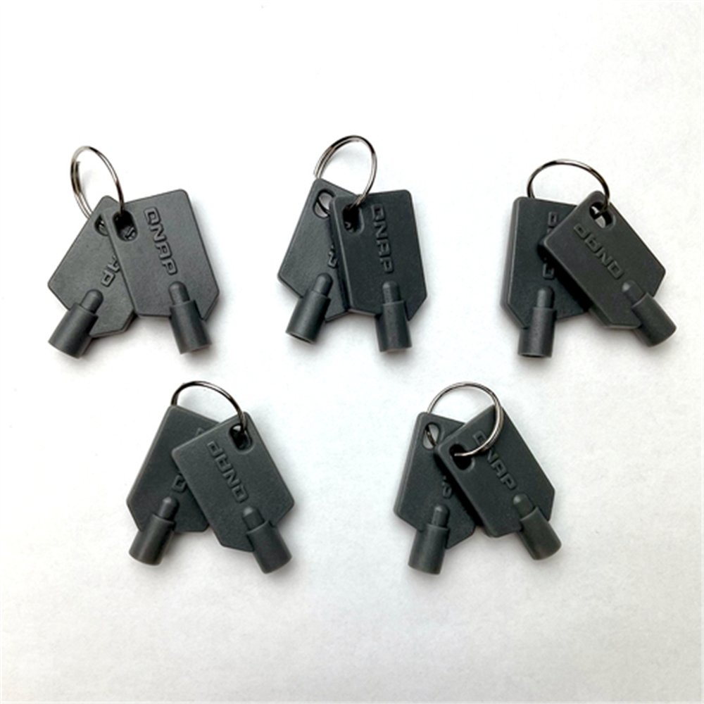 QNAP KEY-02-10PCS accessoire de racks Clé de verrouillage