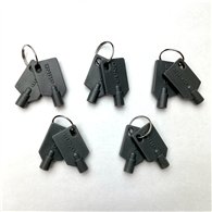 QNAP KEY-02-10PCS accessoire de racks Clé de verrouillage