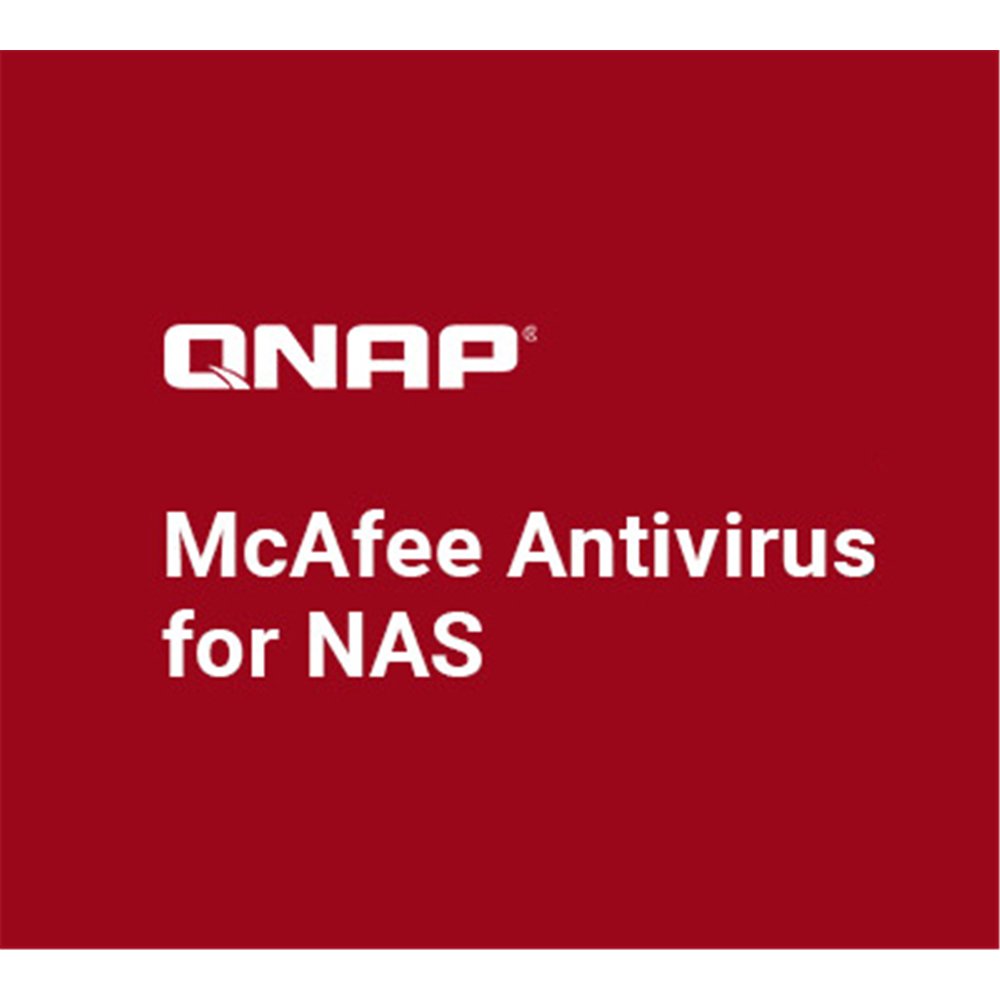 QNAP LS-MCAFEE-EXTEND-2Y licence et mise à jour de logiciel 1 licence(s) Electronic License Delivery (ELD) 2 année(s)