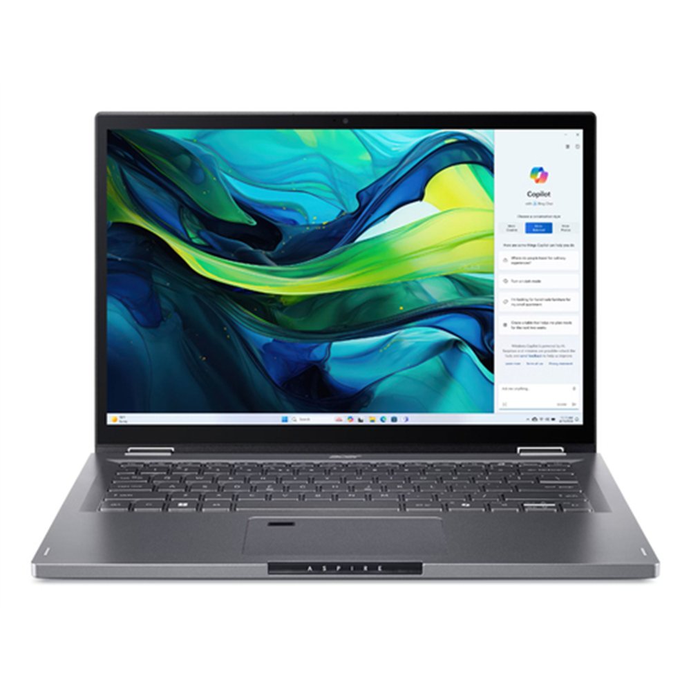 Acer Aspire Spin 14 ASP14-52MTN-538U Intel Core Ultra 5 115U Hybride (2-en-1) 35,6 cm (14") Écran tactile WUXGA 8 Go