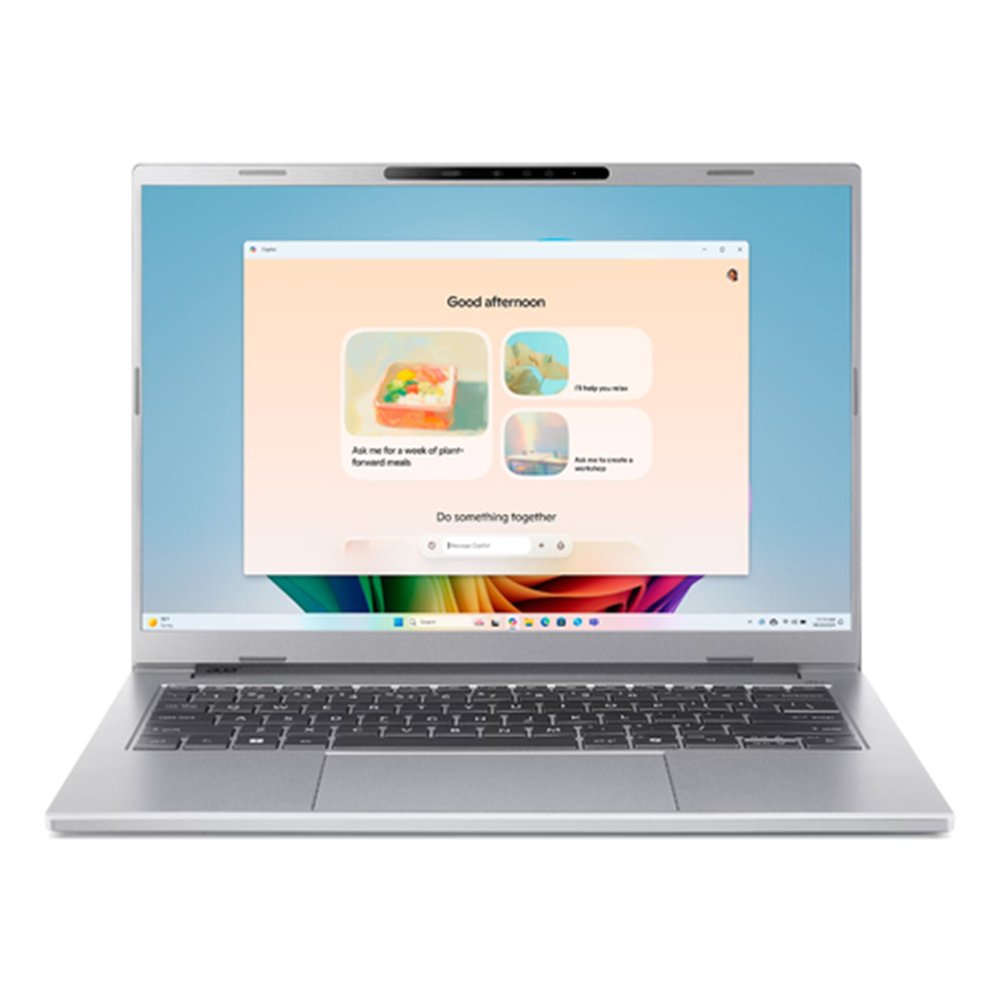Acer Aspire 14 AI A14-61M-R03M Copilot+ PC AMD Ryzen AI 7 350 Ordinateur portable 35,6 cm (14") WUXGA 16 Go LPDDR5x-SDRAM 1 To