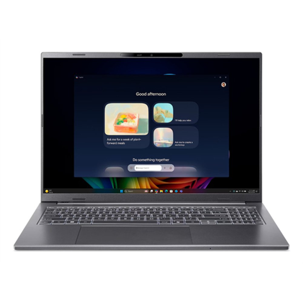 Acer Aspire 16 AI A16-52M-778W Copilot+ PC Intel Core Ultra 7 256V Ordinateur portable 40,6 cm (16") WUXGA+ 16 Go LPDDR5x-SDRAM