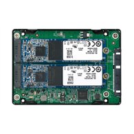 QNAP QDA-A2MAR Boîtier de disques de stockage Enceinte ssd Noir M.2