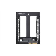 QNAP QDA-SA2-4PCS Boîtier de disques de stockage Boîtier disque dur/SSD Noir 2.5"