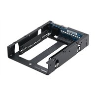 QNAP QDA-SA2-4PCS Boîtier de disques de stockage Boîtier disque dur/SSD Noir 2.5"