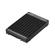 QNAP QDA-UMP4 Boîtier de disques de stockage Enceinte ssd Noir 2.5"