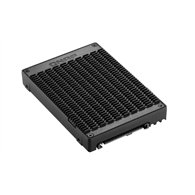 QNAP QDA-UMP4 Boîtier de disques de stockage Enceinte ssd Noir 2.5"