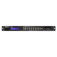 QNAP QGD-1600 Géré Gigabit Ethernet (10/100/1000) 1U Noir, Gris