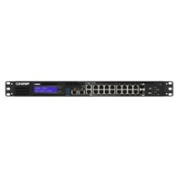 QNAP QGD-1602-C3758-16G commutateur réseau Géré L2 2.5G Ethernet (100/1000/2500) Noir, Gris