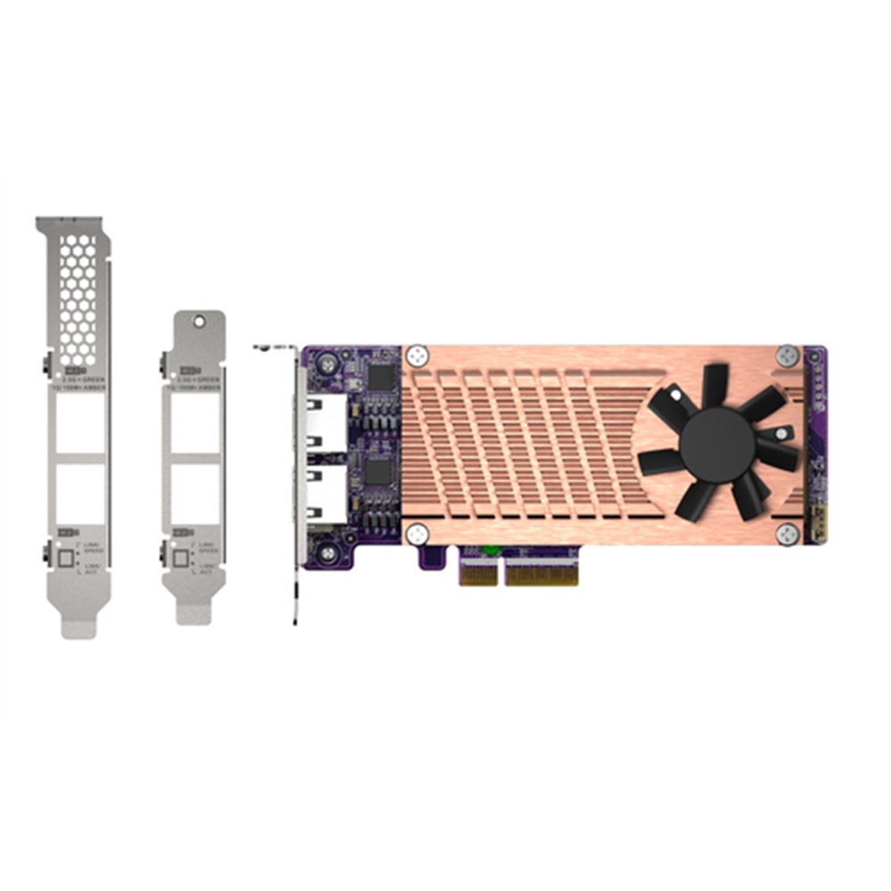 QNAP QM2-2P2G2T carte et adaptateur réseau Interne Ethernet 2500 Mbit/s