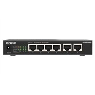 QNAP QSW-2104-2T-R2 commutateur réseau Non-géré 10G Ethernet (100/1000/10000) Bureau Noir