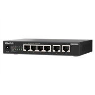 QNAP QSW-2104-2T-R2 commutateur réseau Non-géré 10G Ethernet (100/1000/10000) Bureau Noir