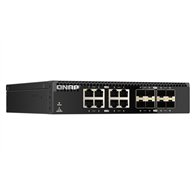 QNAP QSW-3216R-8S8T commutateur réseau Non-géré L2 10G Ethernet (100/1000/10000) Noir