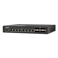 QNAP QSW-IM3216-8S8T commutateur réseau Géré L2 10G Ethernet (100/1000/10000) Noir
