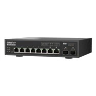 QNAP QSW-L3208-2C6T commutateur réseau Géré L2 10G Ethernet (100/1000/10000) Bureau Noir