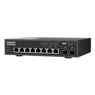 QNAP QSW-L3208-2C6T commutateur réseau Géré L2 10G Ethernet (100/1000/10000) Bureau Noir