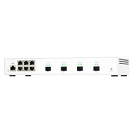 QNAP QSW-M2106-4S commutateur réseau Géré L2 2.5G Ethernet (100/1000/2500) Blanc