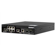 QNAP QSW-M2106PR-2S2T commutateur réseau Géré L2 10G Ethernet (100/1000/10000) Connexion Ethernet, supportant l'alimentation
