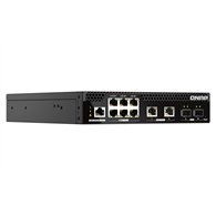 QNAP QSW-M2106PR-2S2T commutateur réseau Géré L2 10G Ethernet (100/1000/10000) Connexion Ethernet, supportant l'alimentation